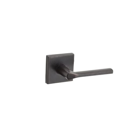 Kwikset Lisbon Lever Interior Single Cylinder Handleset Trim, Venetian Bronze 966LSLSQT-11P